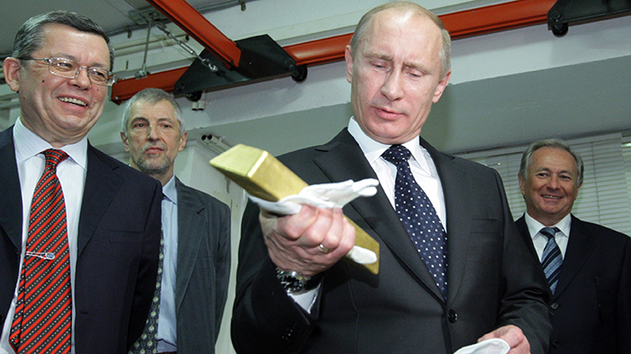 Putin  gold